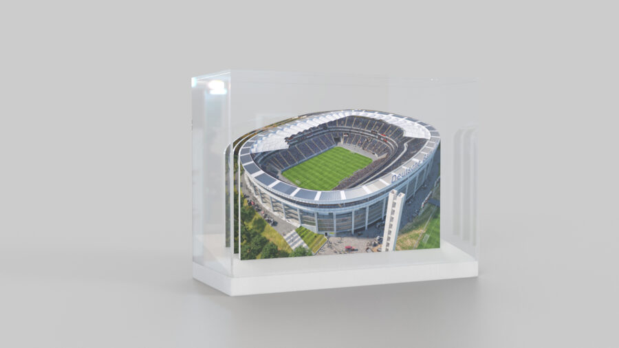 3D Stadion Modell | Fanion